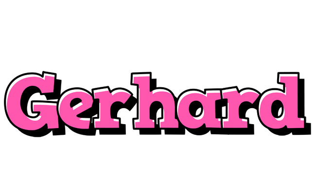 Gerhard girlish logo