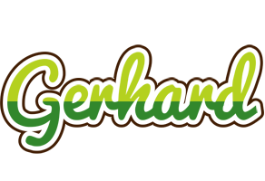 Gerhard golfing logo