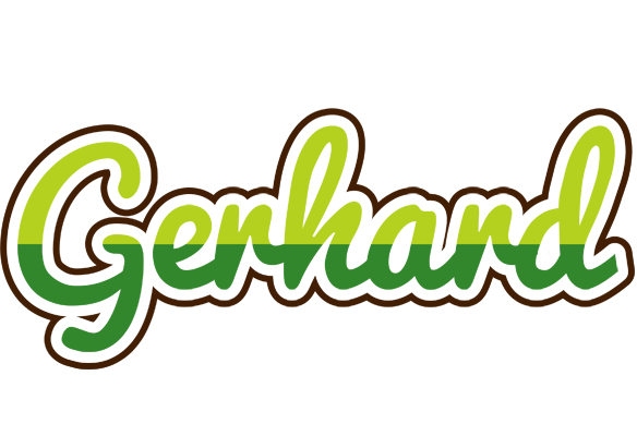 Gerhard golfing logo