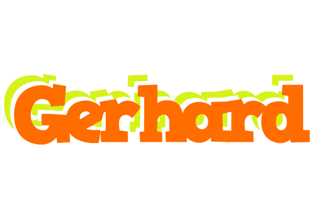Gerhard healthy logo