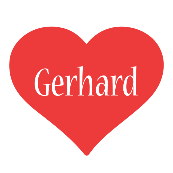 Gerhard love logo