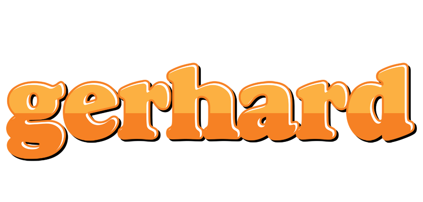 Gerhard orange logo