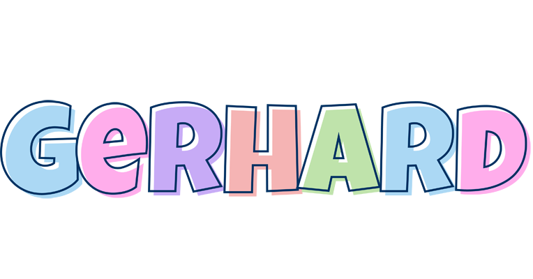 Gerhard pastel logo