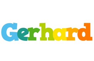 Gerhard rainbows logo