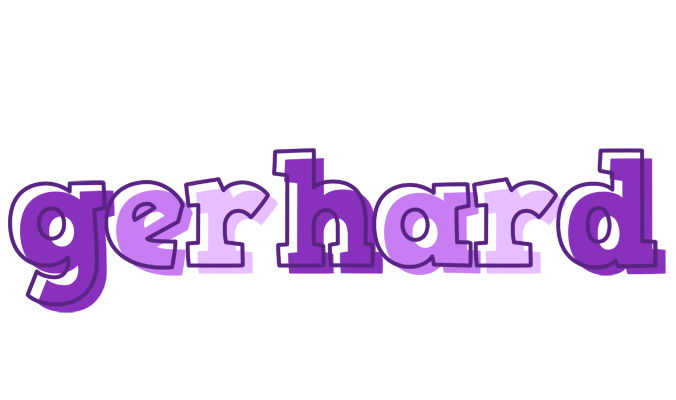 Gerhard sensual logo