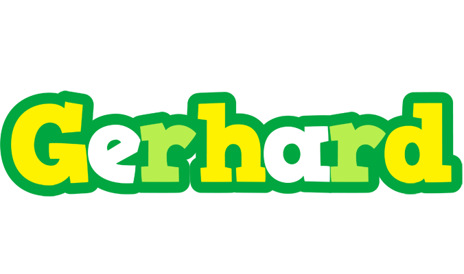 Gerhard soccer logo