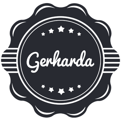Gerharda badge logo