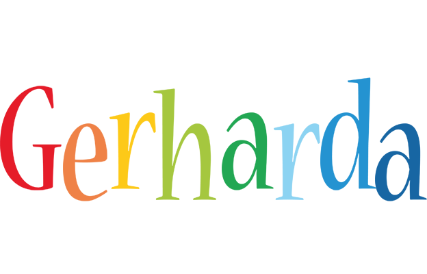 Gerharda birthday logo