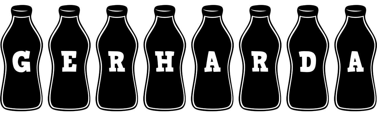 Gerharda bottle logo
