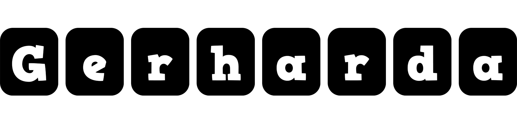 Gerharda box logo