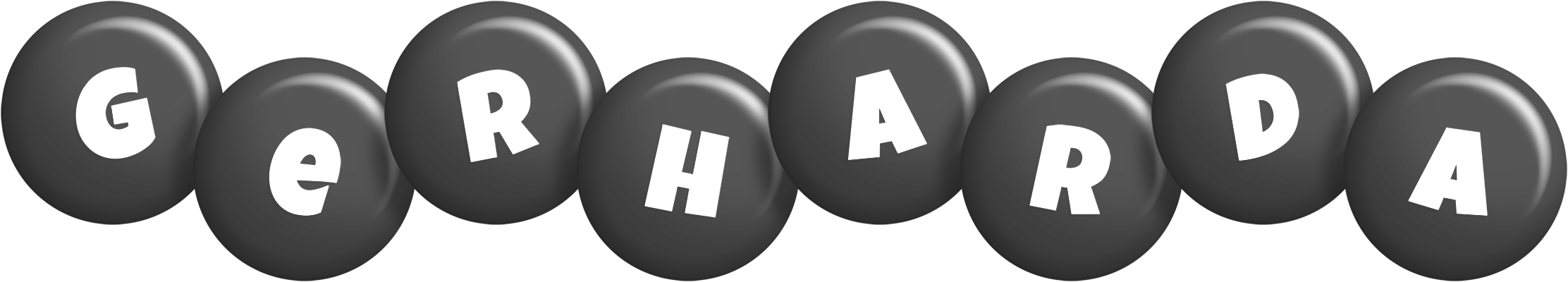 Gerharda candy-black logo