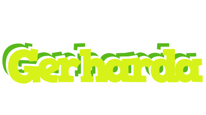 Gerharda citrus logo