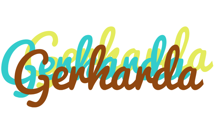 Gerharda cupcake logo