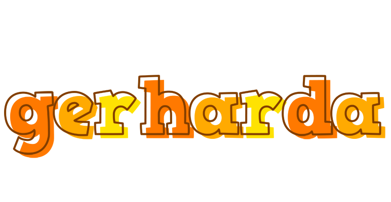 Gerharda desert logo