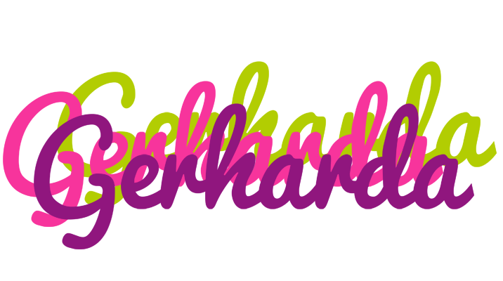 Gerharda flowers logo