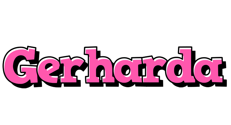 Gerharda girlish logo