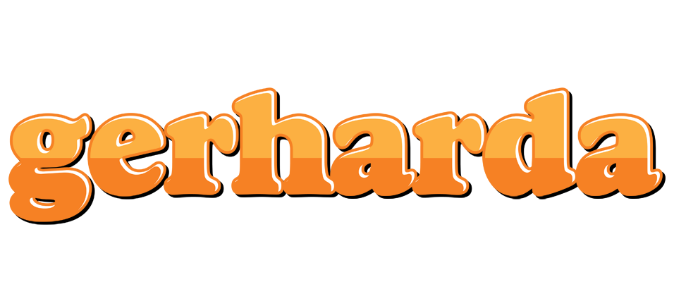 Gerharda orange logo