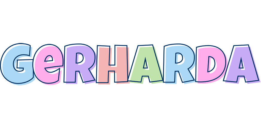 Gerharda pastel logo