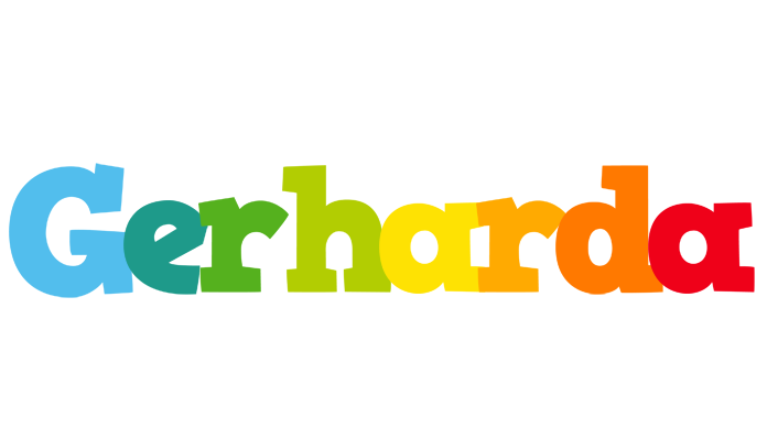 Gerharda rainbows logo