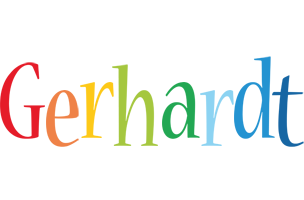 Gerhardt birthday logo