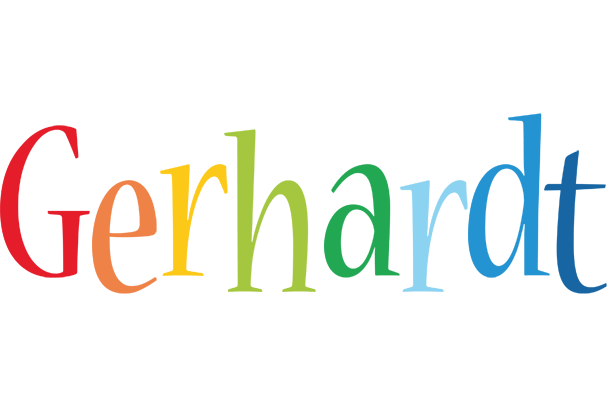 Gerhardt birthday logo