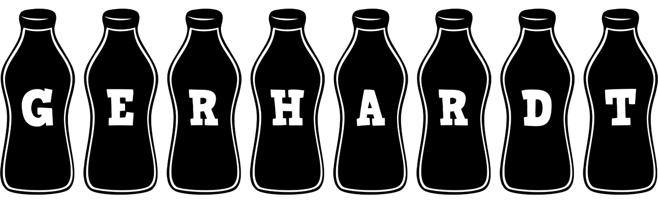 Gerhardt bottle logo