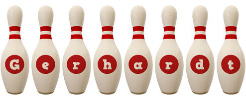 Gerhardt bowling-pin logo