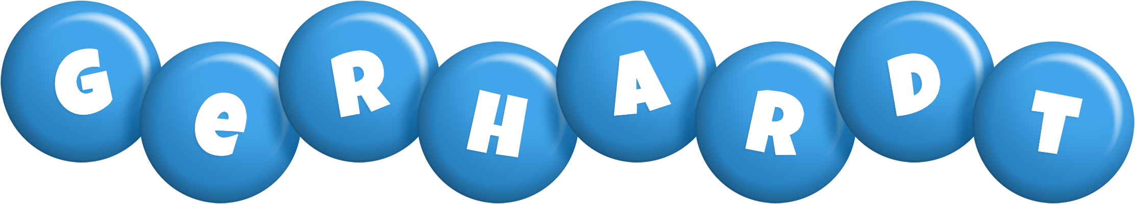 Gerhardt candy-blue logo