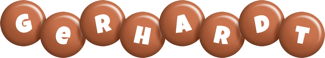 Gerhardt candy-brown logo