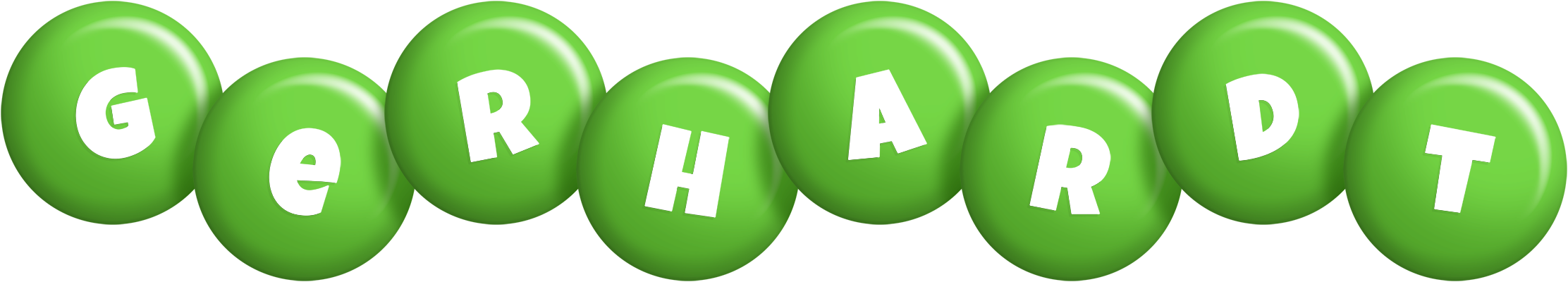 Gerhardt candy-green logo