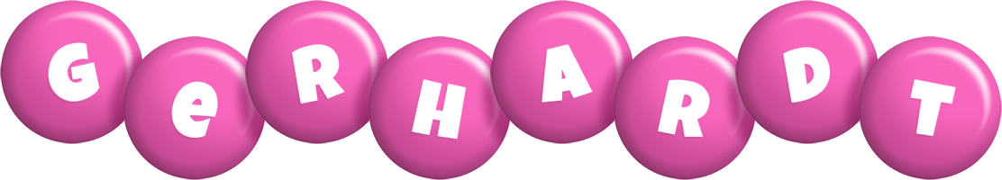 Gerhardt candy-pink logo