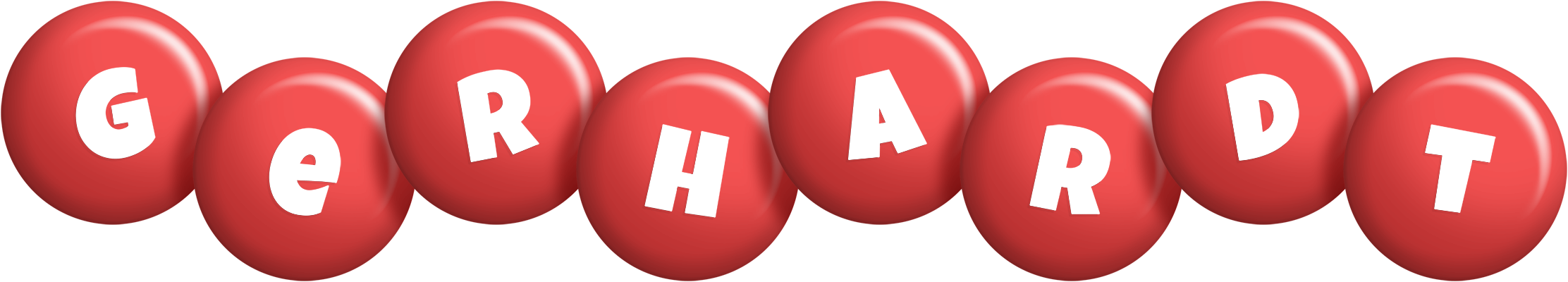 Gerhardt candy-red logo
