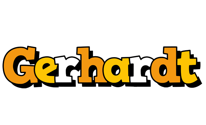 Gerhardt cartoon logo