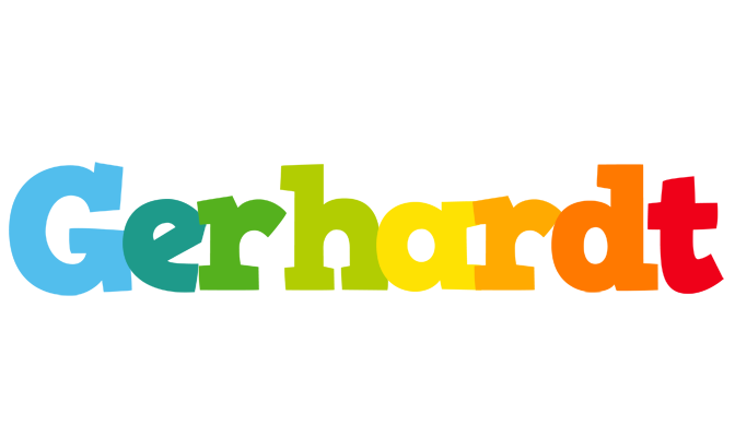 Gerhardt rainbows logo