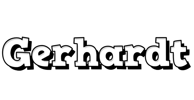 Gerhardt snowing logo