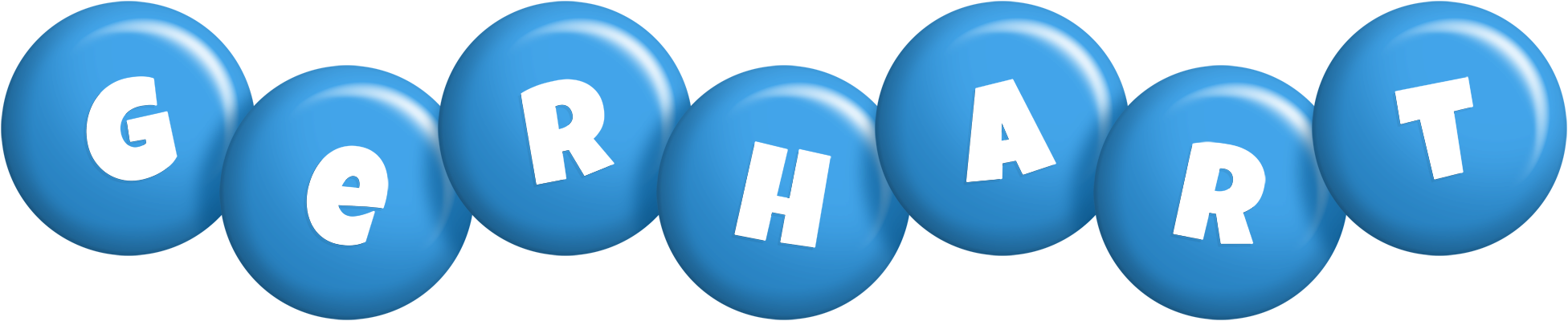 Gerhart candy-blue logo