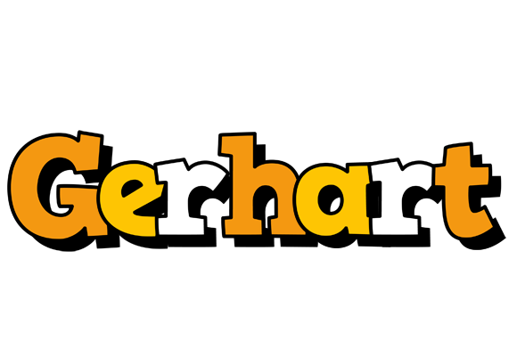 Gerhart cartoon logo