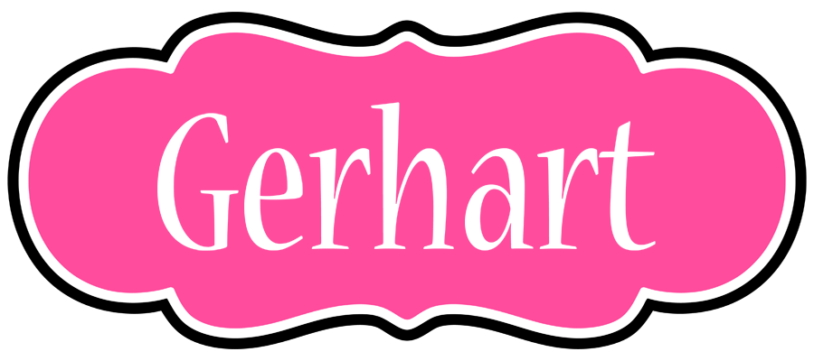 Gerhart invitation logo