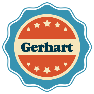 Gerhart labels logo