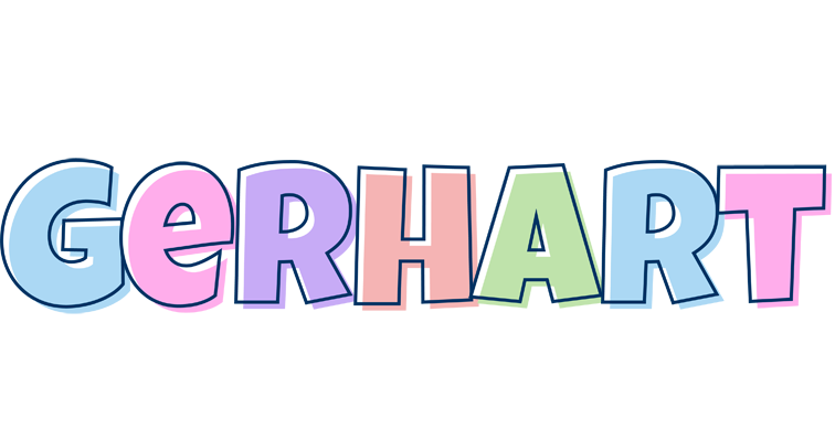 Gerhart pastel logo