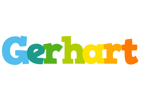 Gerhart rainbows logo