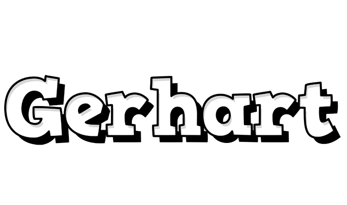 Gerhart snowing logo