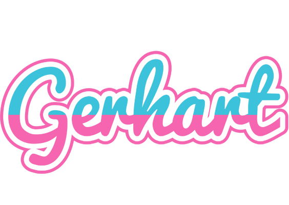 Gerhart woman logo