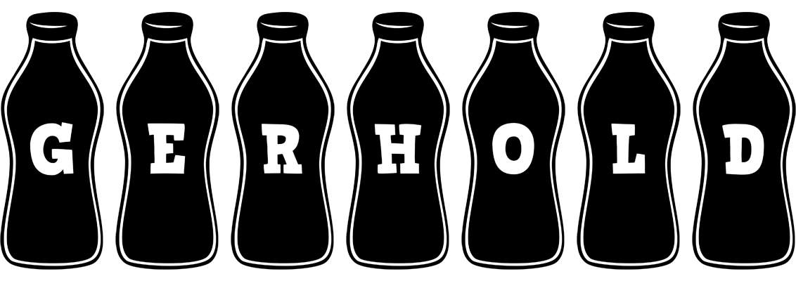 Gerhold bottle logo