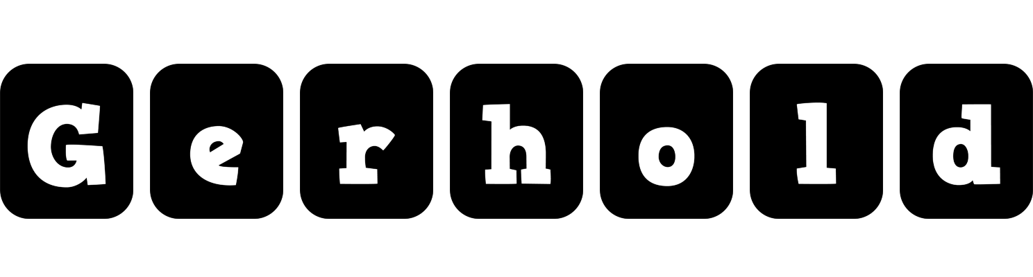 Gerhold box logo