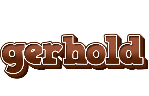 Gerhold brownie logo
