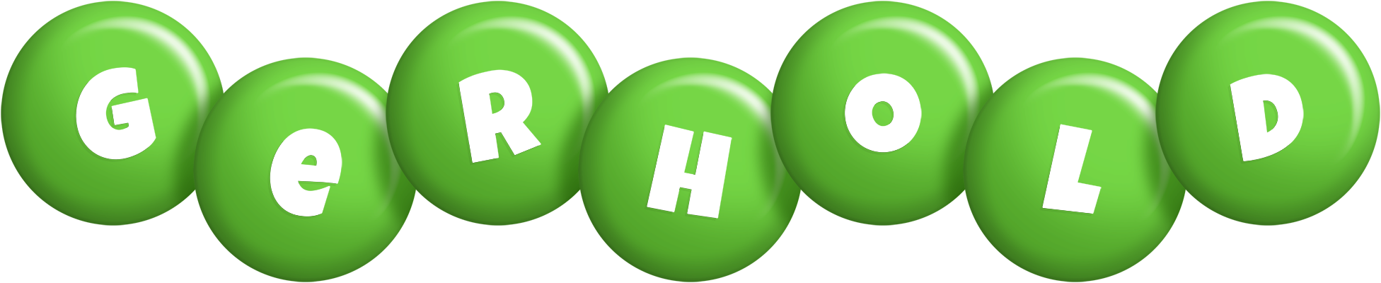 Gerhold candy-green logo