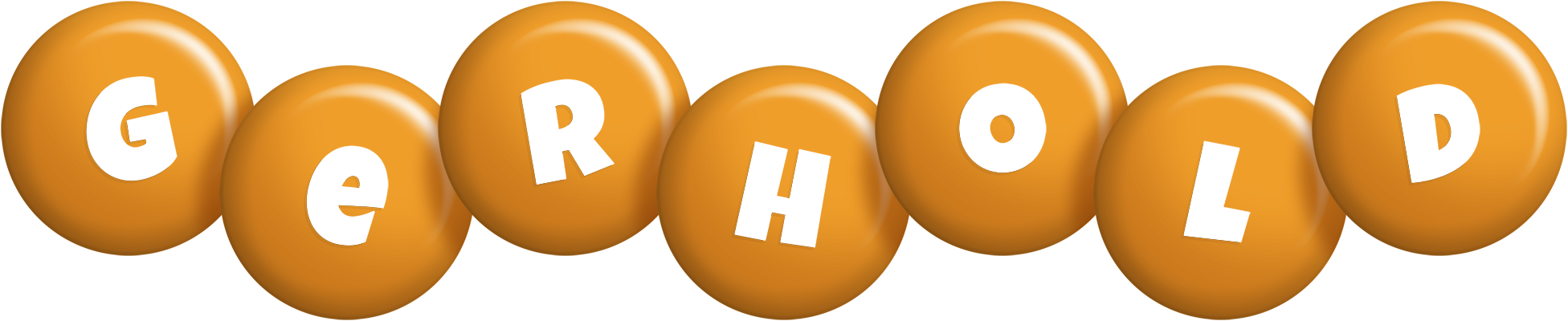 Gerhold candy-orange logo