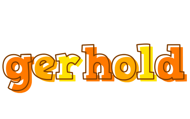 Gerhold desert logo
