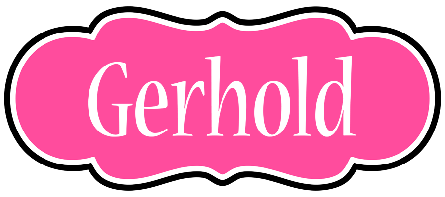 Gerhold invitation logo